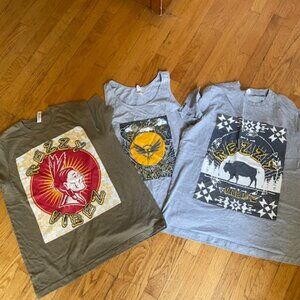 Bundle of 3 Rezzy Vibez Independent Indiginous owned CO. TSHIRTS